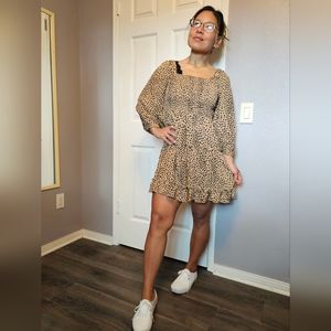 Fun leopard print dress